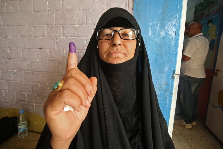 People in the Kurdistan Region and Iraq vote in the parliamentary elections across the country. (Photo: AFP)